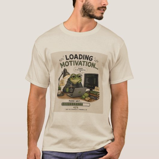 T-shirt drôle de programmeur Motivation de Chargem (Devant)