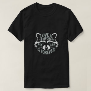 T-shirt drôle de Raccoon Pizza