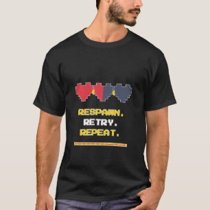 T-shirt drôle de réapparition pour les joueurs