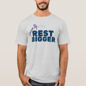 T-Shirt Drôle de Repos Plus Grand (Devant)