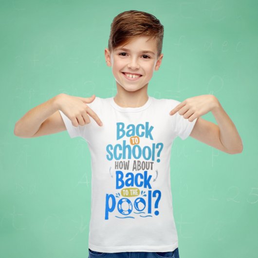 T-shirt Drôle de retour à l'école