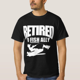 T-shirt drôle de retraite d'un pêcheur