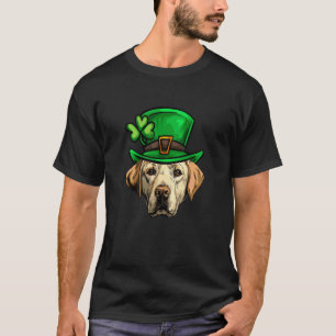 T-shirt Drôle de Saint-Patrick jour Labrador Retriever Jau