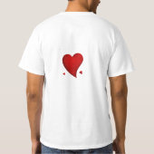 T-shirt drôle de Saint-Valentin (Dos)