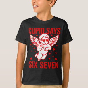 T-shirt Drôle de Saint-Valentin Cud dit Six Sept Meme Fill