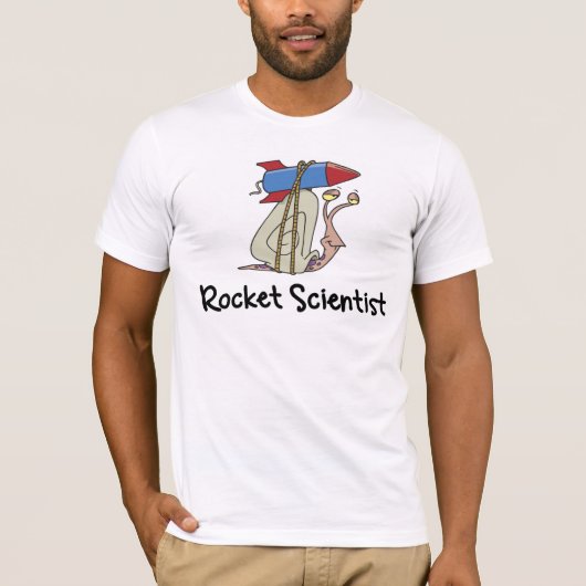 T-shirt drôle de scientifique de Rocket (Devant)
