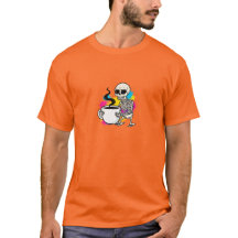 T-shirt drôle de squelette de café – Apporte-moi d