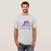T-shirt drôle de Stegasaurus (Devant entier)