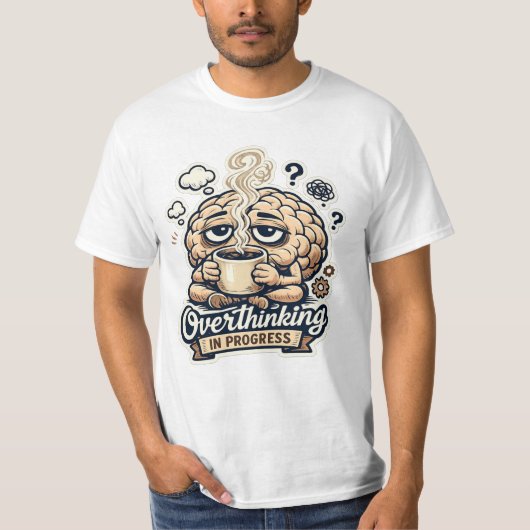 T-shirt drôle de suranalyse en cours | Relatable (Devant)