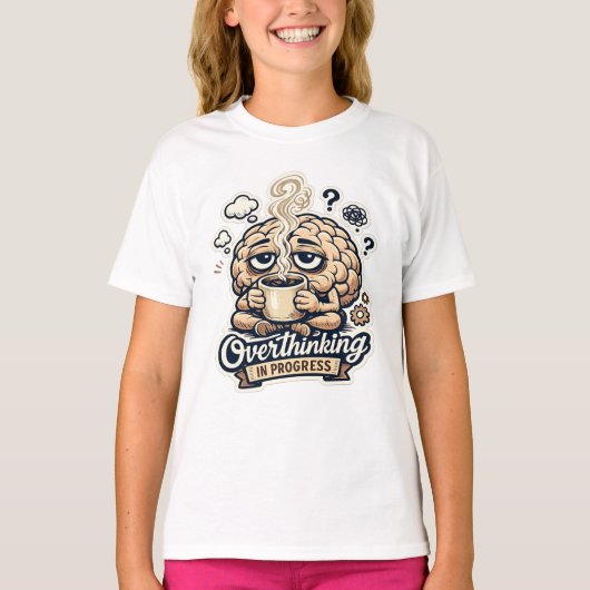 T-shirt drôle de suranalyse en cours | Relatable (Devant)