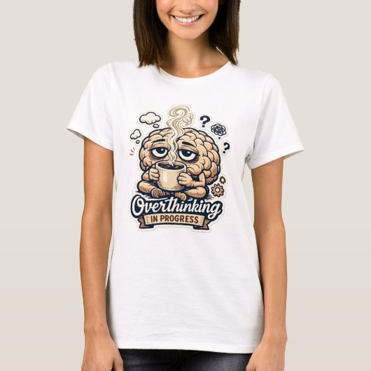T-shirt drôle de suranalyse en cours | Relatable (Devant)
