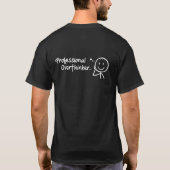 T-Shirt Drôle de Surpenseur Professionnel (Dos)