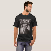 T-shirt Drôle de Thomas Jefferson Selfie Déclaration d'Ind (Devant entier)