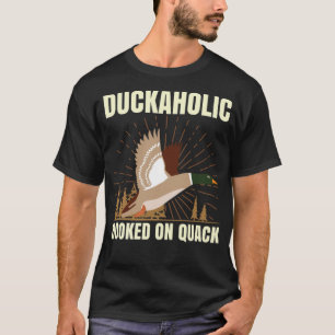 T-shirt drôle de vêtements de chasse de canard pour une br