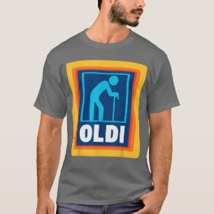 T-shirt Drôle de vieil habit unisexe pour adultes Gris Pet