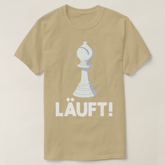 T-shirt Drôle d'échecs en course Dire pour les échecs Figu (Design devant)
