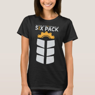 T-shirt Drôle Découvrez My Six Pack Civil Engineer's Six P