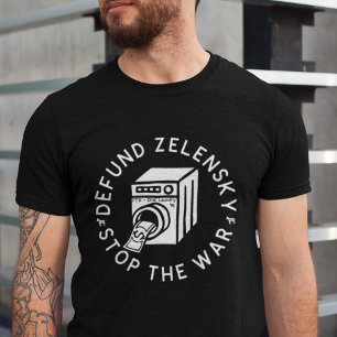 T-shirt Drôle Déficat Zelensky Blanchiment d'argent Ukrain