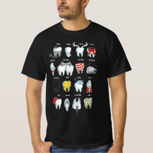 T-shirt Drôle Dentiste Dentaire Dentiste Dentaire