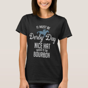 T-shirt Drôle Derby Day Et Mint Juleps Kentucky Horse Rac