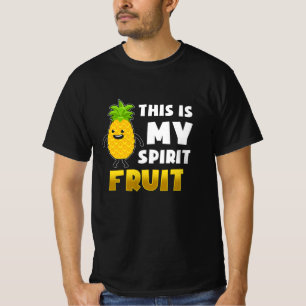 T-shirt Drôle des ananas