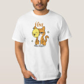 T-shirt drôle design (Devant)