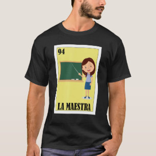 T-shirt Drôle design mexicain pour enseignants - La Maestr