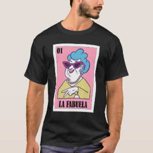 T-shirt Drôle design mexicain pour grand-mère - La Fabuela