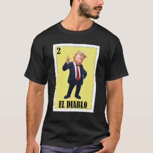 T-shirt Drôle design mexicain pour Latinos - El Diablo