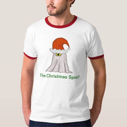 T-shirt drôle d'esprit de Noël (Devant)