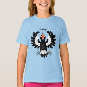 T-shirt Drôle dessin animé de Magpie australienne