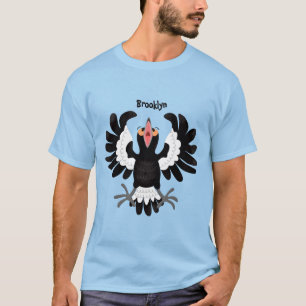 T-shirt Drôle dessin animé de Magpie australienne