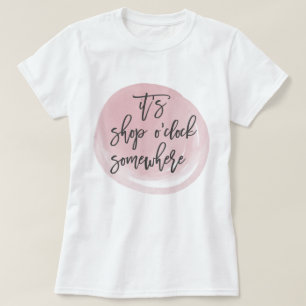 T-shirt Drôle Devis Shopping Moderne Typographie manuscrit