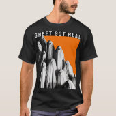 T-shirt drôle d'Halloween (Devant)