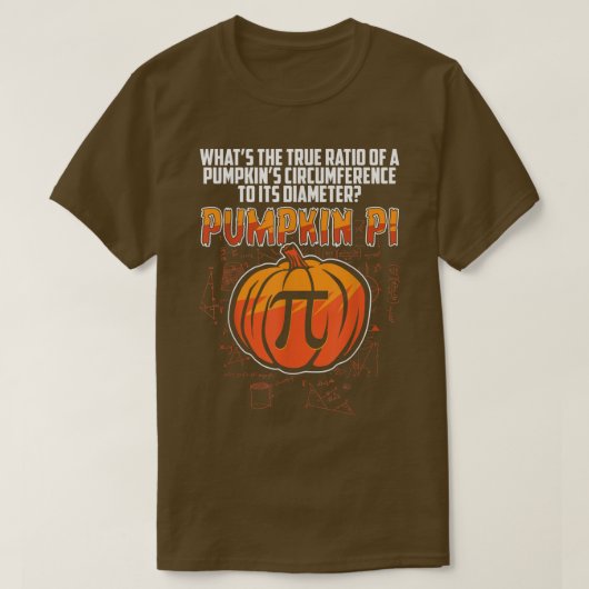 T-shirt drôle d'Halloween de Thanksgiving Pumpkin  (Design devant)