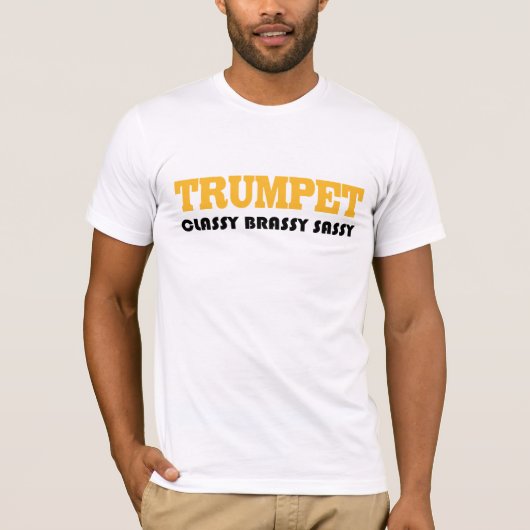 T-shirt drôle d'humour de trompette (Devant)