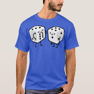 T-shirt Drôle dices de gym Six pack abs entraînement muscu