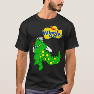 T-shirt Drôle Dinosaure Dinosaure Le Logo Wiggles Essence 