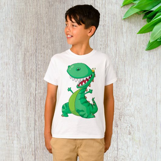 T-shirt Drôle Dinosaure Dinosaure Roaring T-Rex