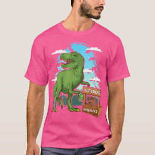 T-shirt Drôle Dinosaure Extinction Astéroïde Meteor Douche