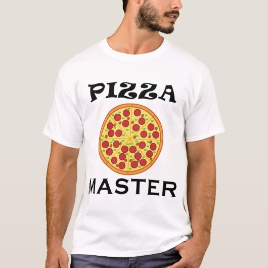 T-shirt Drôle Dire Pizza Faire Hobby Chef (Devant)