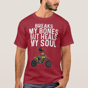 T-shirt Drôle Dirt Vélo Cadeau Hommes Femmes Motocross R