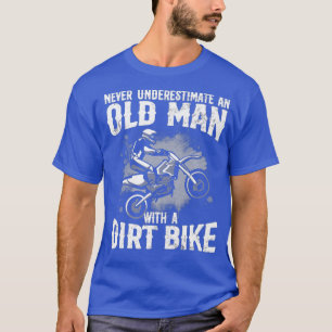 T-shirt Drôle Dirt Vélo Cadeau Pour Motocross Lover Pèr