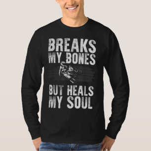 T-shirt Drôle Dirt Vélo Design Hommes Femmes Dirtbike Moto