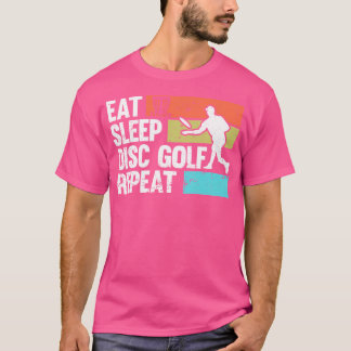 T-shirt Drôle Disque Golf Art Pour Golf Player Disc Golfer