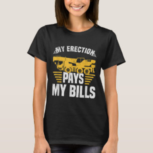 T-shirt Drôle Dit Pour L'Opérateur De Grue, Grue Mobile, V