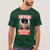 T-shirt Drôle "Ditch Moscow Mitch" McConnell (Devant)