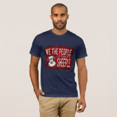 T-shirt drôle d'obscurité de panneau (Devant entier)