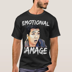 T-shirt Drôle Dommage Émotionnel Mème Sarcastique, Le G As