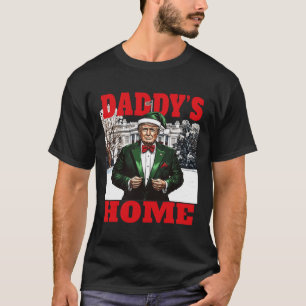 T-shirt Drôle Donald Trump Maison de papa Maison Blanche C